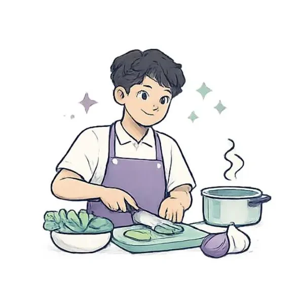 Preparing Food